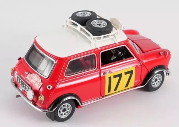 Franklin Mint Mini Cooper Rallye Monte Carlo 1967 Metallmodell (5091)